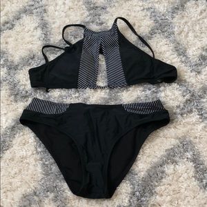 Black Halter Neck Bikini